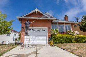 pressure washing
